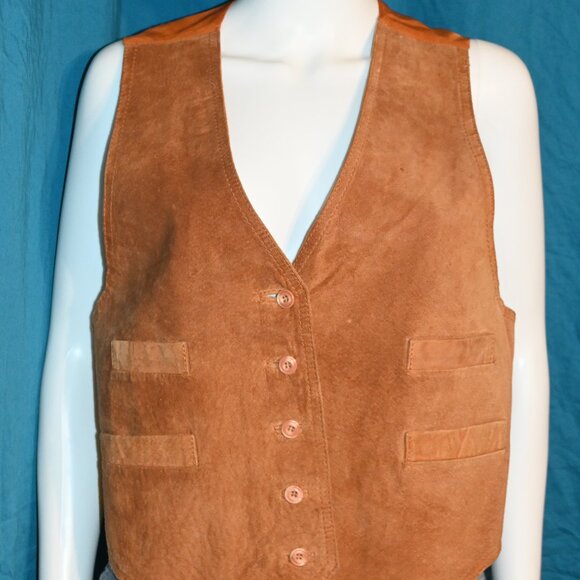 Suede Vest - Picture 2 of 13